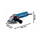 BOSCH GWS 12-125S PRO 5INCH (125MM) ANGLE GRINDER CORDED