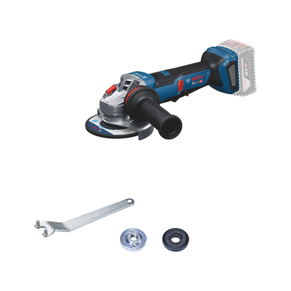 BOSCH GWS 18V-11PS PRO CORDLESS ANGLE GRINDER 4" WITH PADDLE SWITCH (REPLACE GWS18V-10P) (BARE UNIT)