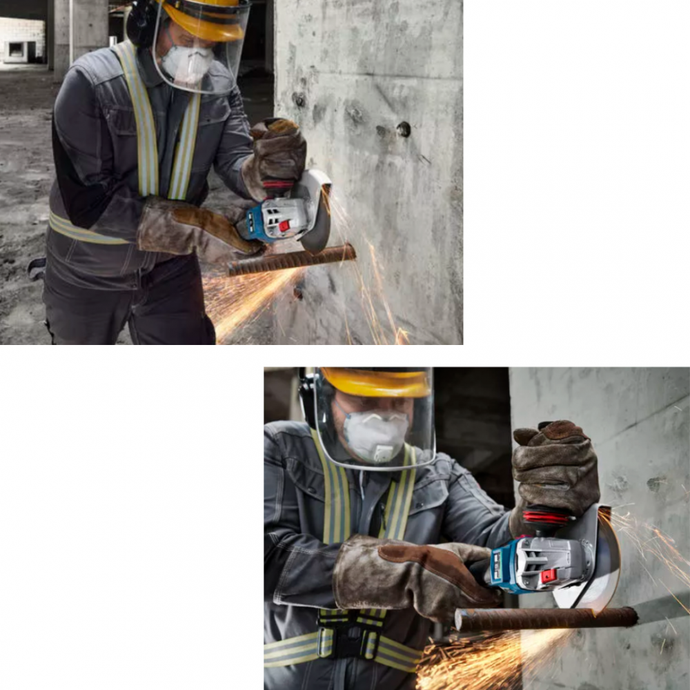 BOSCH GWS 18V-15S PRO CORDLESS ANGLE GRINDER125MM (5") 1500W- BARE UNIT