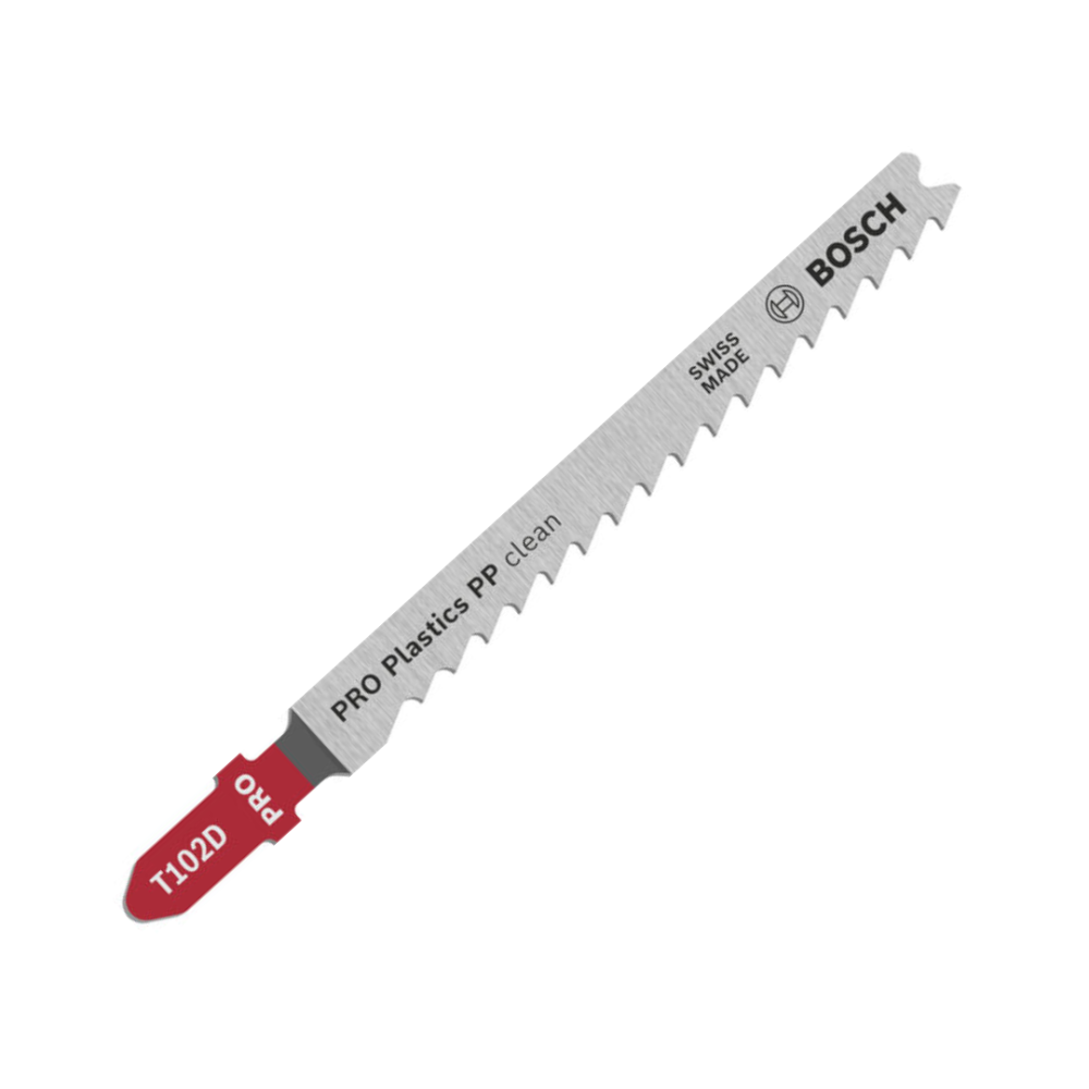 BOSCH T102D JIGSAW BLADE PRO PLASTICS PP CLEAN