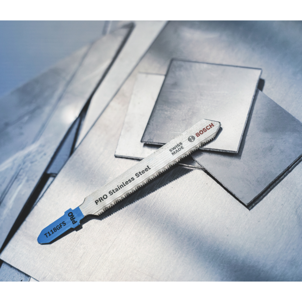BOSCH T118GFS JIGSAW BLADE PRO STAINLESS STEEL