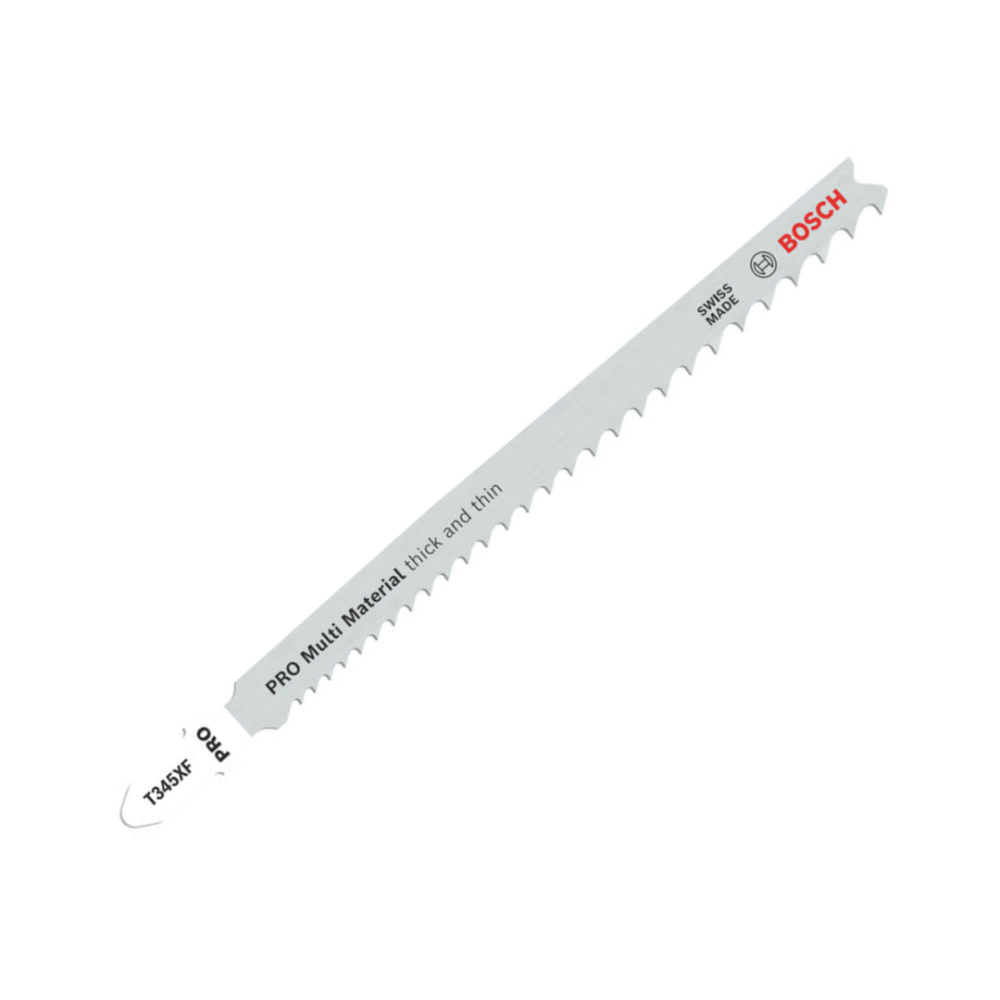 BOSCH T345XF JIGSAW BLADE PRO MULTI MATERIAL THICK & THIN
