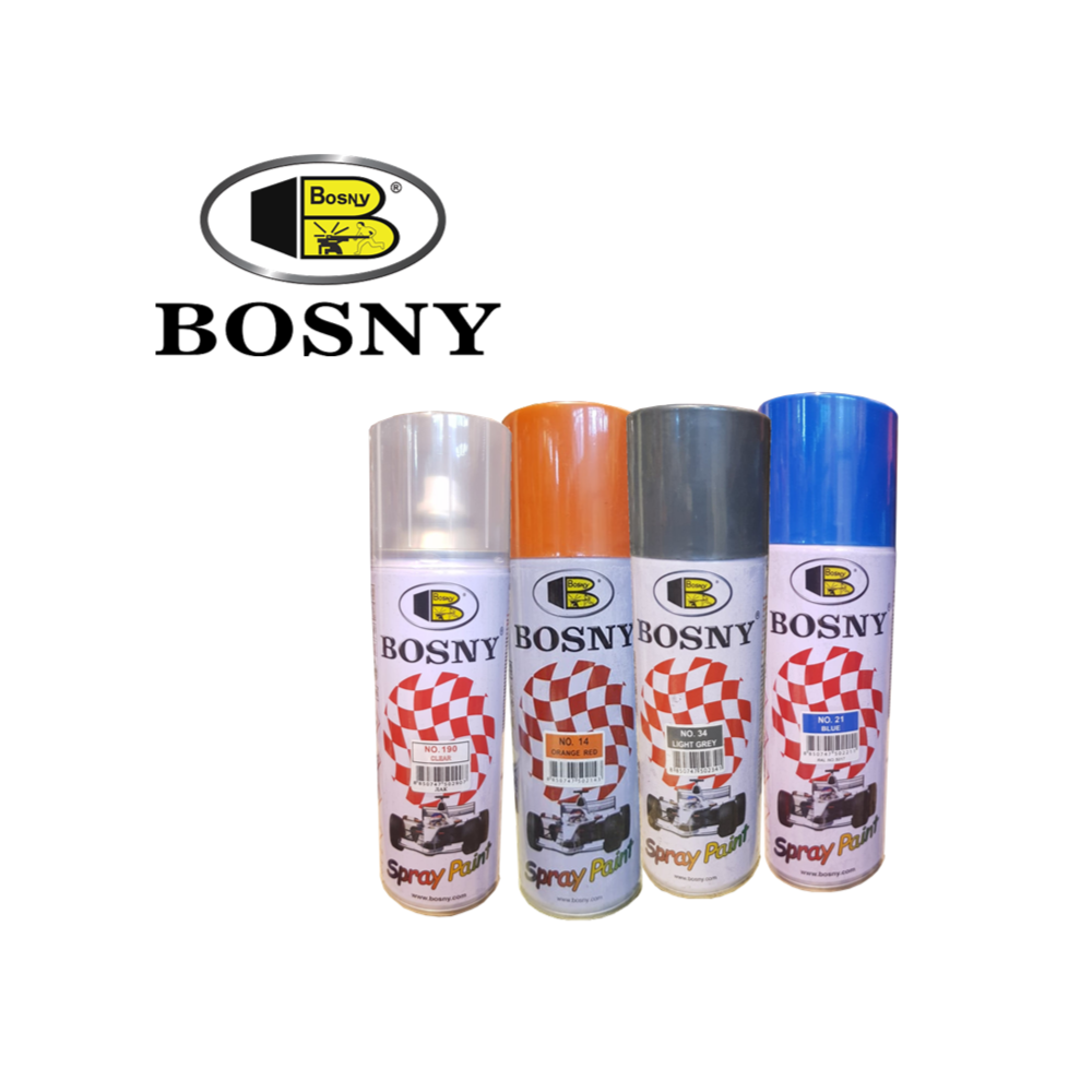 BOSNY 100% ACRYLIC SPRAY PAINT