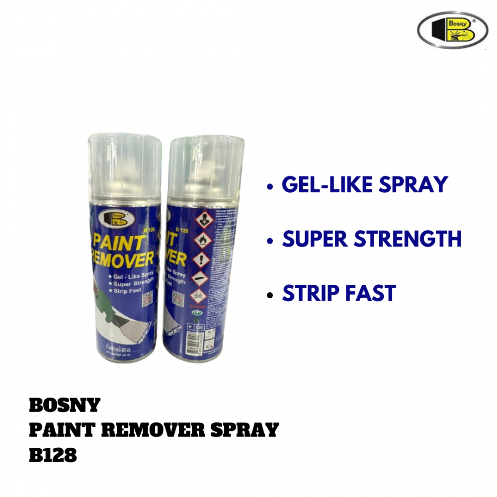 BOSNY PAINT REMOVER SPRAY B128 400CC
