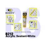 BOSNY ACRYLIC SEALANT WHITE 300ML B212
