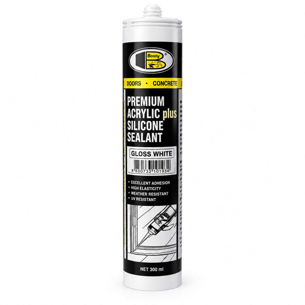 BOSNY ACRYLIC SILICONE SEALANT WHITE B330 Secondary image
