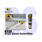 BOSNY ACRYLIC SILICONE SEALANT WHITE B330
