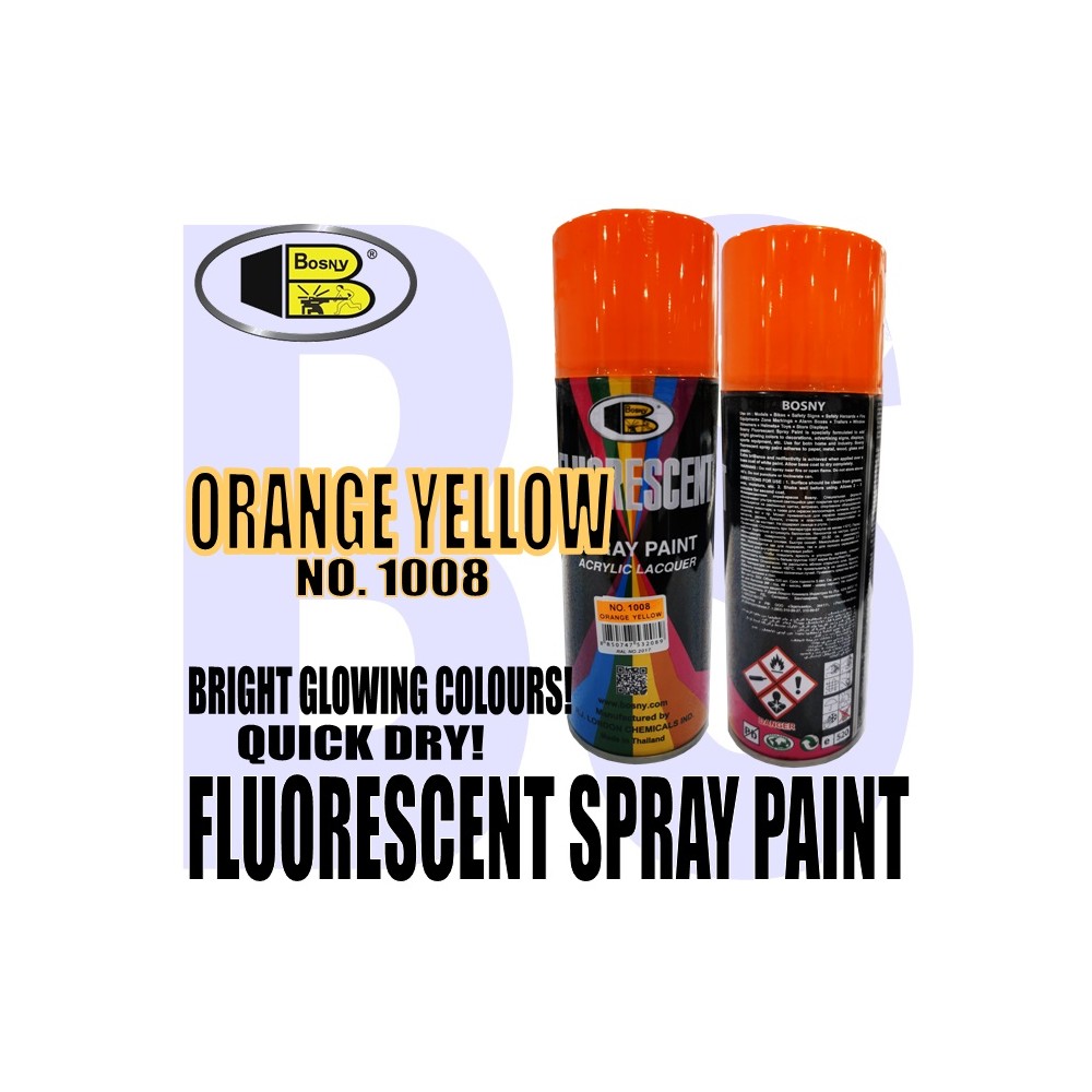 BOSNY FLUORESCENT SPRAY PAINT