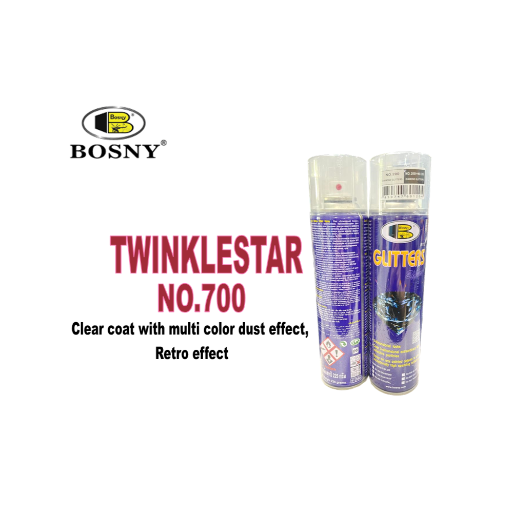 BOSNY GLITTERS SPRAY PAINT
