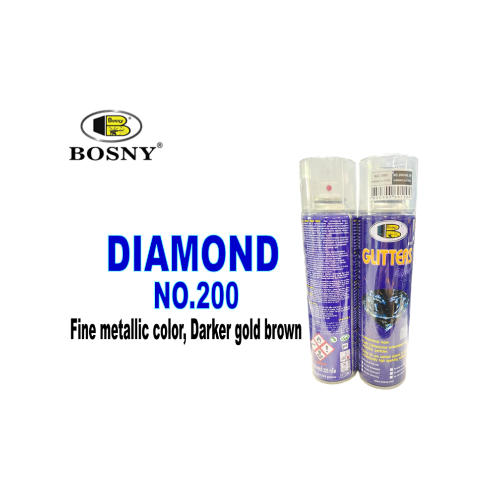 BOSNY GLITTERS SPRAY PAINT
