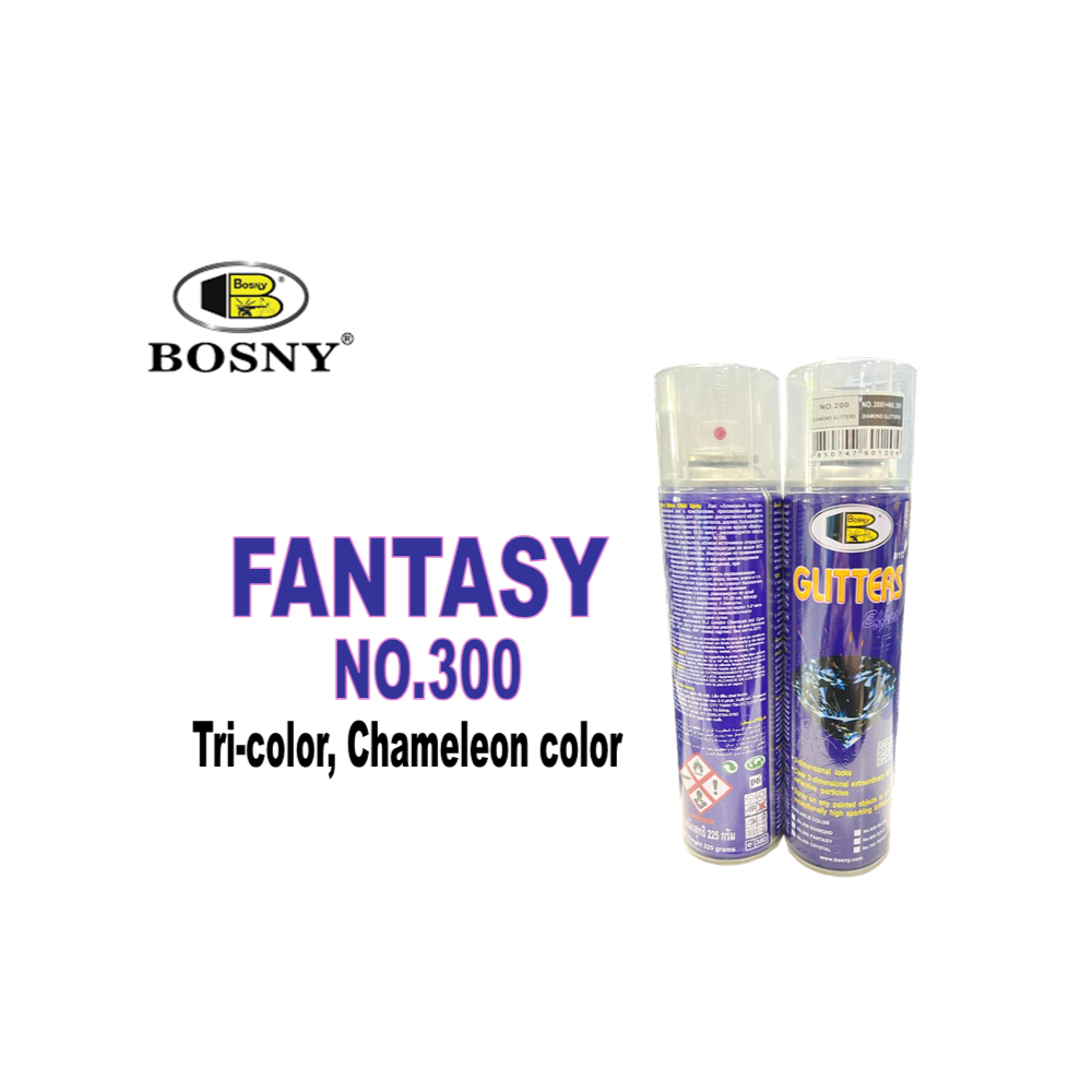 BOSNY GLITTERS SPRAY PAINT