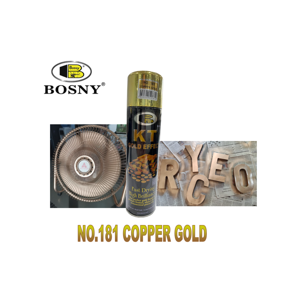 BOSNY KT GOLD EFFECT SPRAY Secondary image