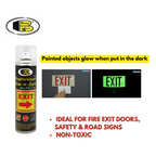 BOSNY PHOSPHORESCENT GLOW-IN-DARK SPRAY PAINT 200CC NO.3000