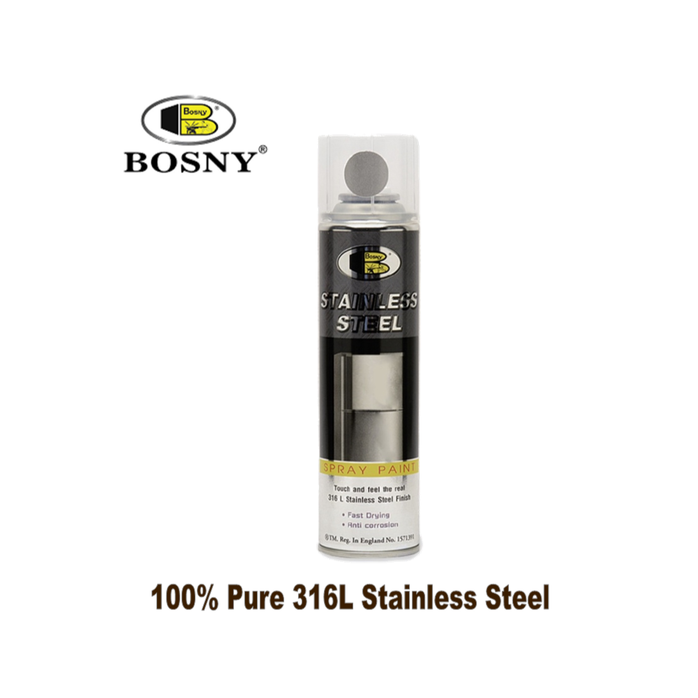 BOSNY STAINLESS STEEL SPRAY PAINT Secondary image