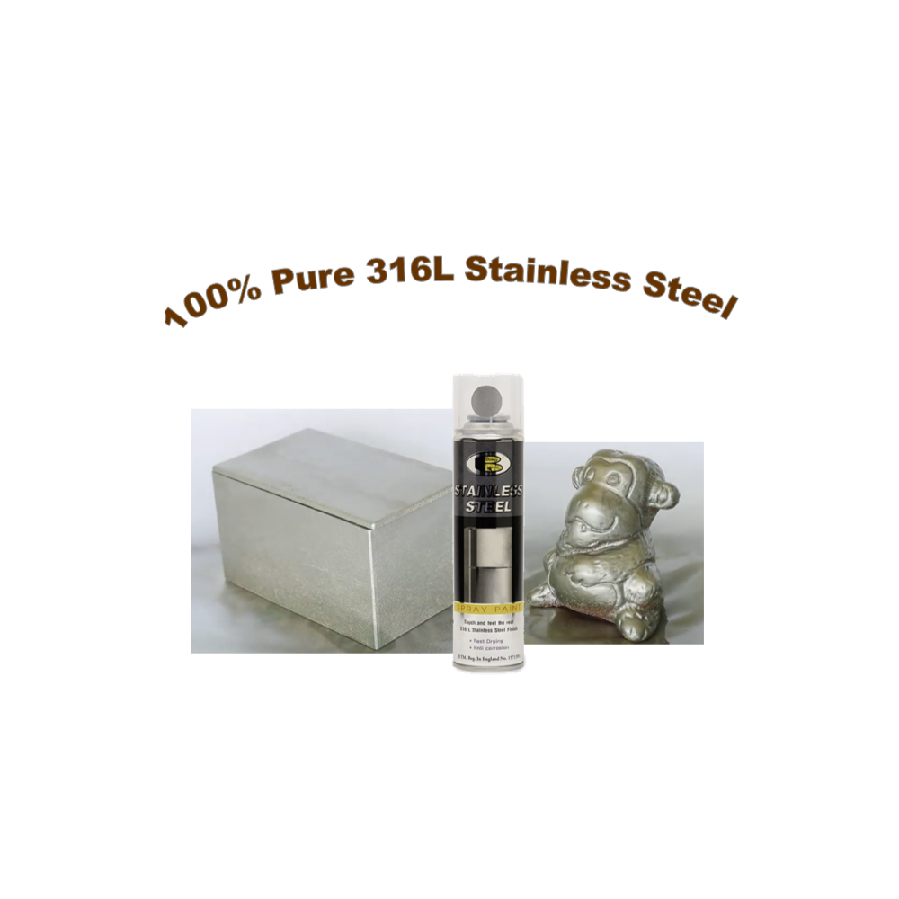 BOSNY STAINLESS STEEL SPRAY PAINT