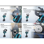 MAKITA DTC100ZK, 18V CORDLESS CLOSE TYPE CABLE CUTTER (BARE UNIT)