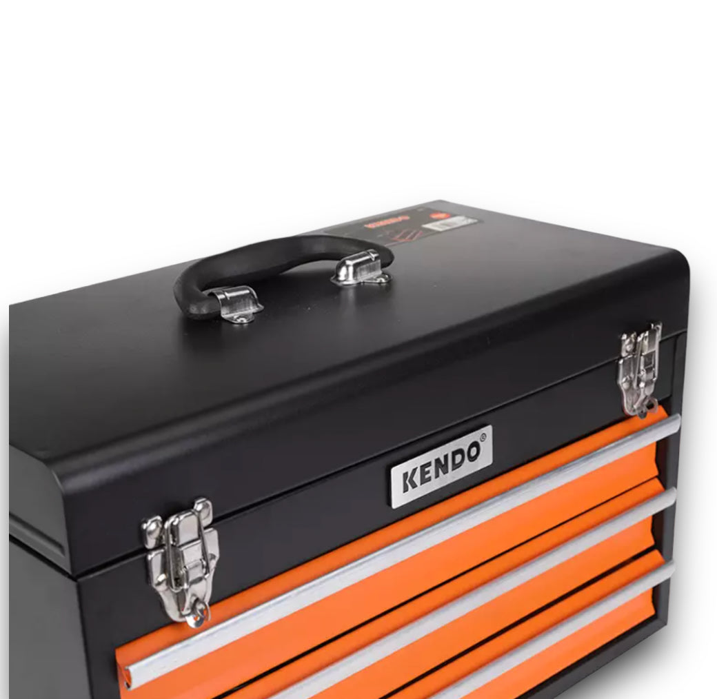 KENDO 86PC TOOL SET, SOCKET SET AND HAND TOOLS, CHEST SET, 90517