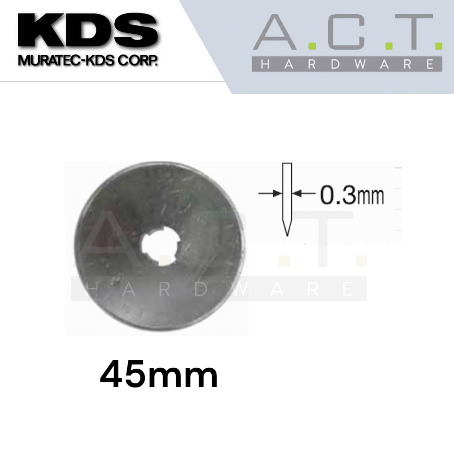 KDS RT-45B, ROTARY SPARE BLADE (1PCS/PKT) Main image