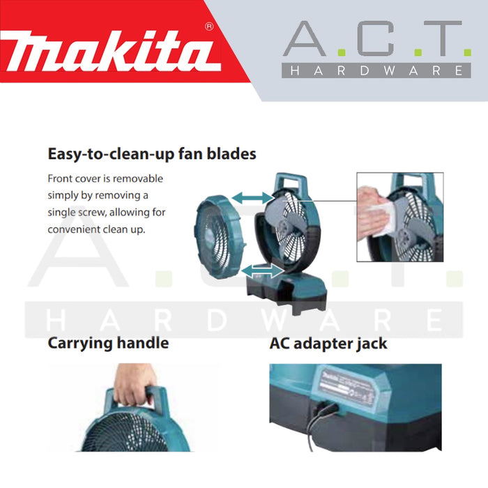 MAKITA CF001GZ CORDLESS FAN