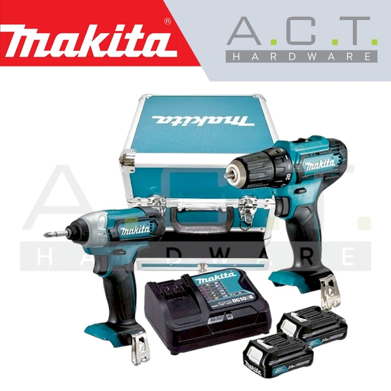 MAKITA CLX224SAX1 CORDLESS COMBO KIT Main image