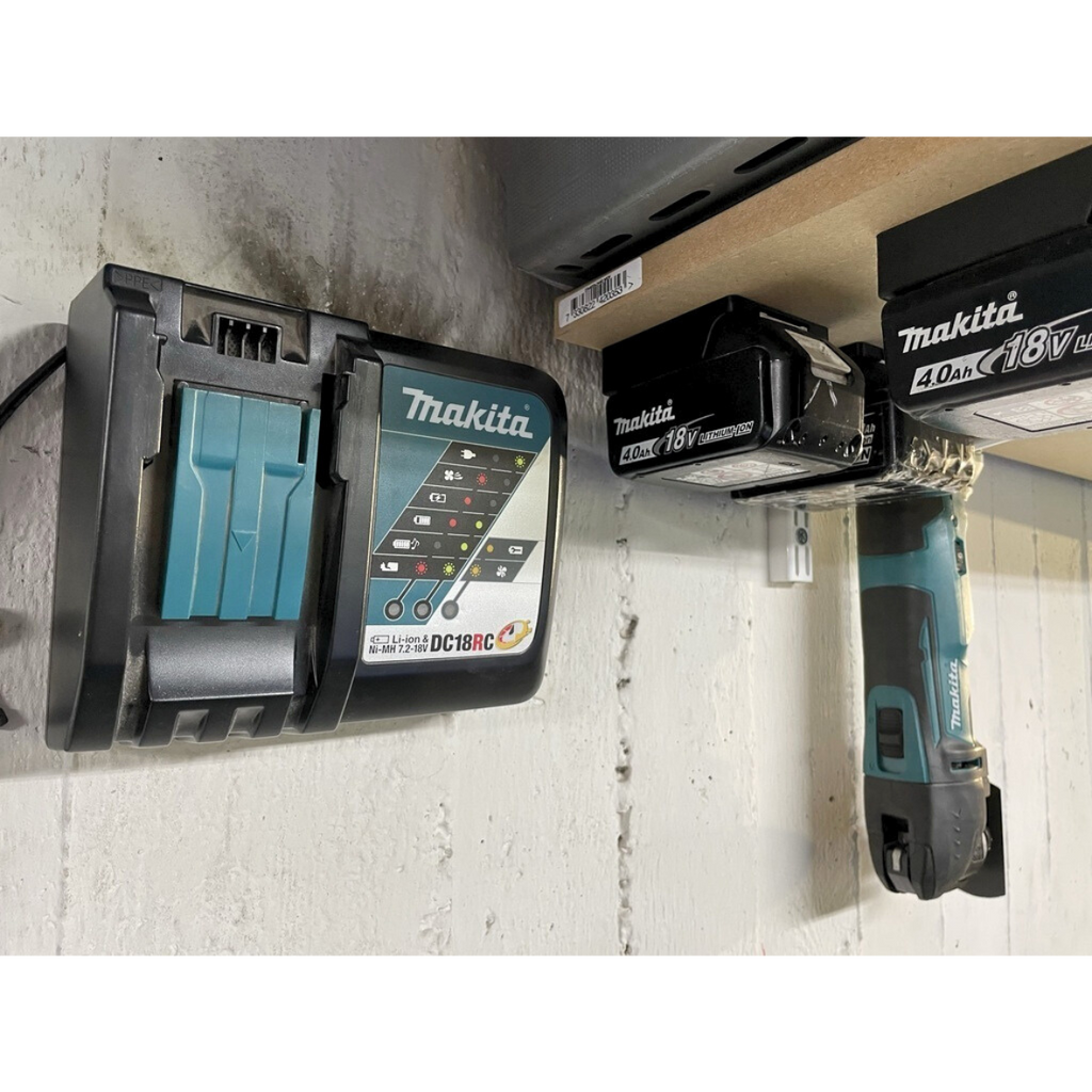 StealthMounts Charger Mounts for Makita 18V Series [SKU: CMC-MK-S_2]