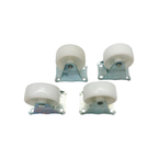 S.H Nylon Castor - Rigid (Plate)