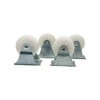 S.H Nylon Castor - Rigid (Plate)