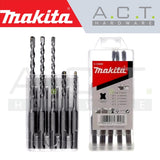 MAKITA T.C.T DRILL BIT SET (5PCS) FOR SDS-PLUS HAMMERS