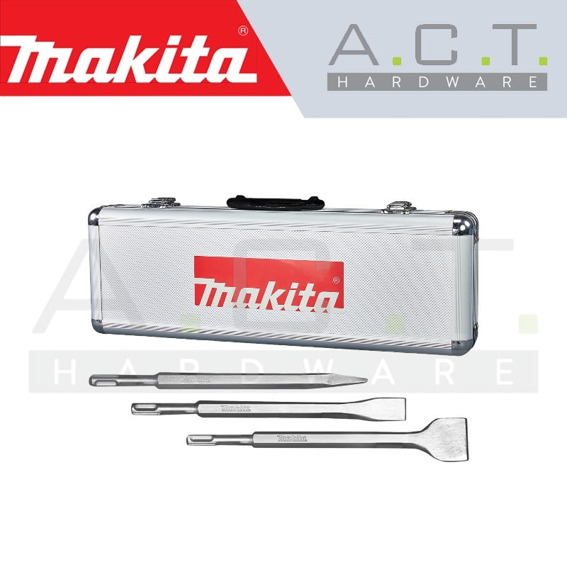 MAKITA CHISEL SET FOR SDS-PLUS HAMMERS, D-05181 (3PCS ASSORTMENT) Main image