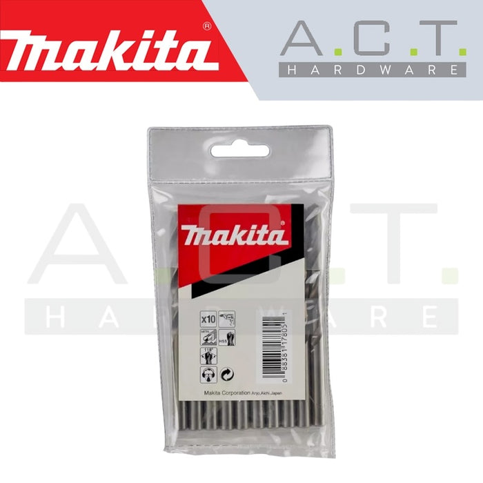 MAKITA HSS-G METAL DRILL BIT SET (10PCS / 5PCS)