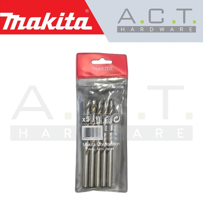 MAKITA HSS-G METAL DRILL BIT SET (10PCS / 5PCS)