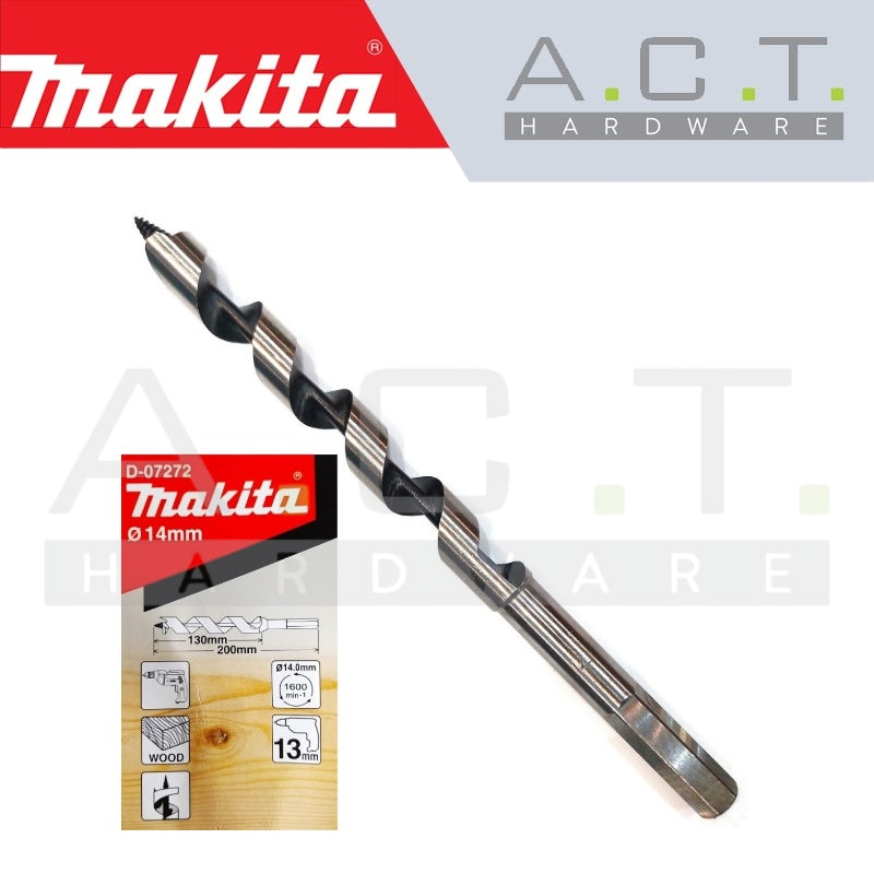 MAKITA WOOD SINGLE SPUR AUGER BIT Main image