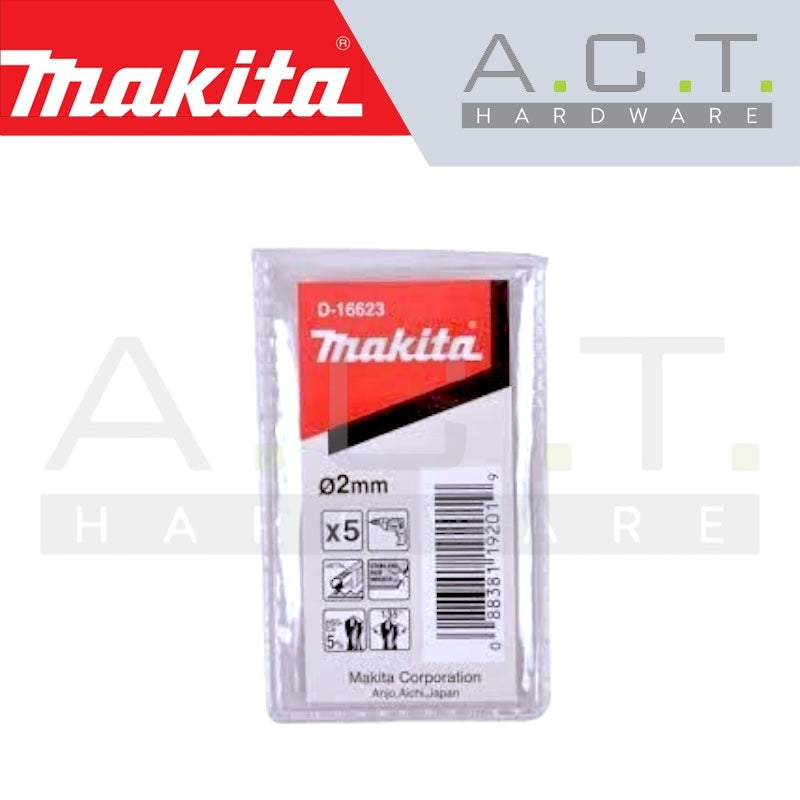 MAKITA HSS-Co METAL DRILL BIT SET (COBALT 5% , 5PCS) Main image