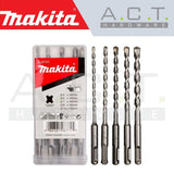 MAKITA T.C.T DRILL BIT SET (5PCS) FOR SDS-PLUS HAMMERS