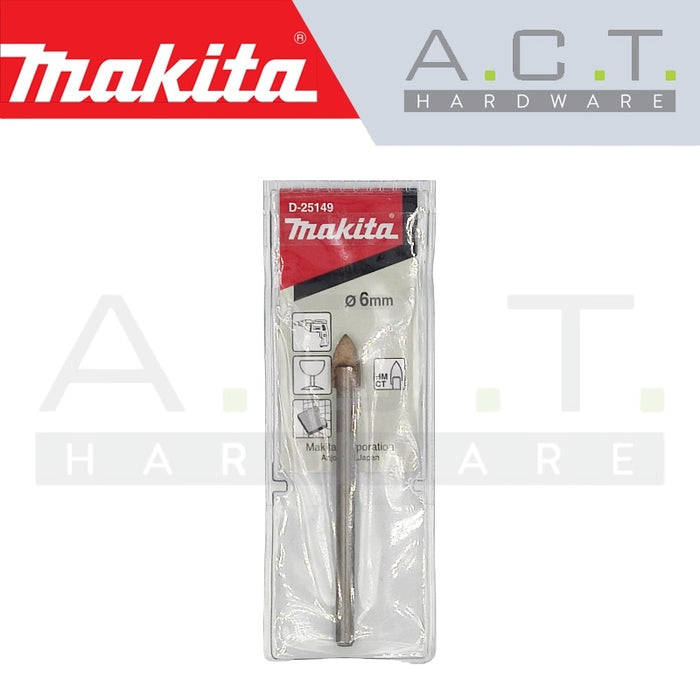 MAKITA GLASS BIT WITH STRAIGHT SHANK