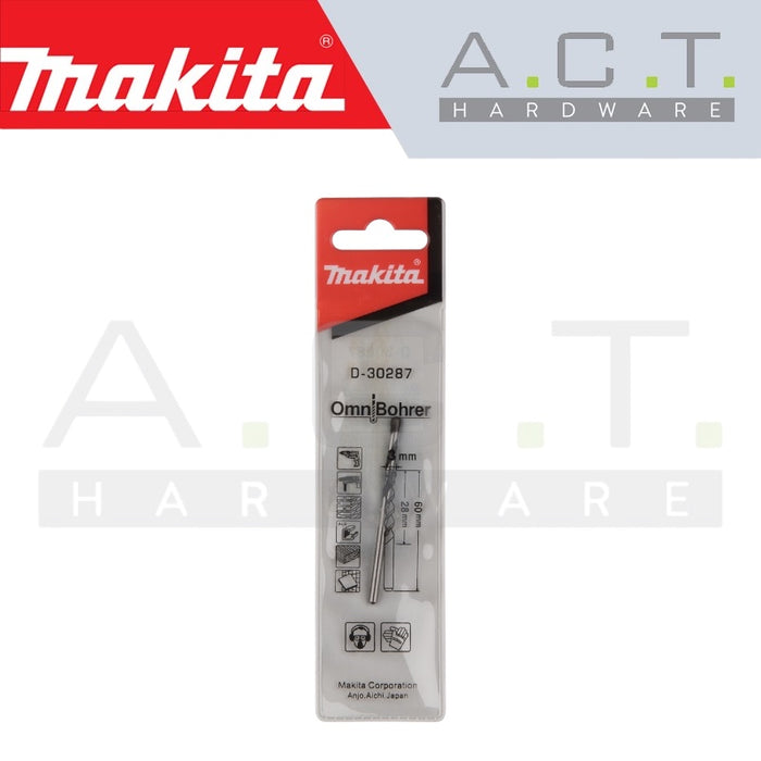 MAKITA T.C.T DRILL BIT WITH STRAIGHT SHANK/ OMNIBOHRER