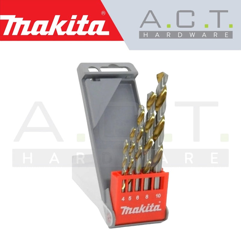 MAKITA HSS-TiN METAL DRILL BIT SET (5PCS), D-30514 Secondary image