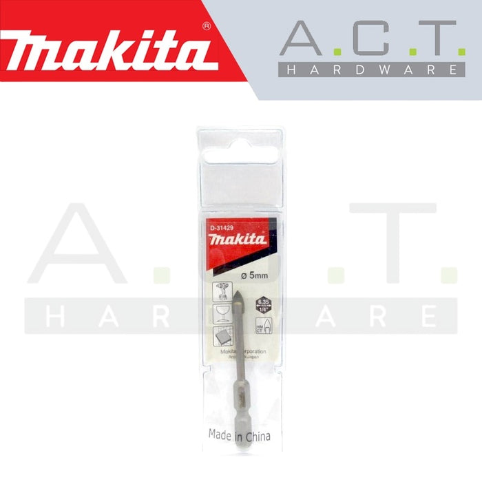 MAKITA GLASS BIT WITH 1/4″ HEX. SHANK