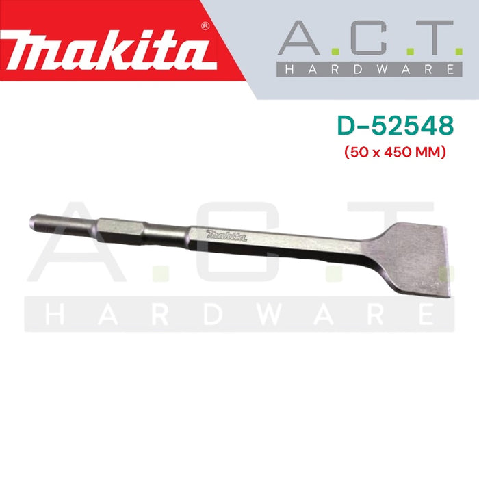 MAKITA SCALING CHISEL FOR 17MM HEX SHANK HAMMERS