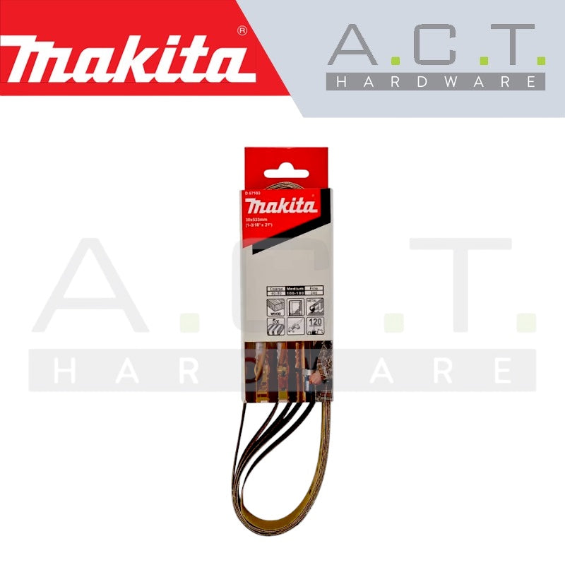 MAKITA ABRASIVE BELT FOR 9031 (5PCS) Main image