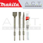 MAKITA CHISEL SET FOR 17MM HEX SHANK HAMMERS, D-71320