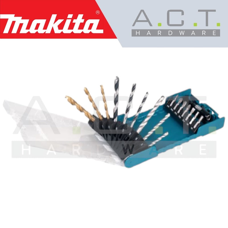 MAKITA 17PC WOOD/ METAL / MASONRY DRILL & SCREW BITS SET, D-77207 Secondary image