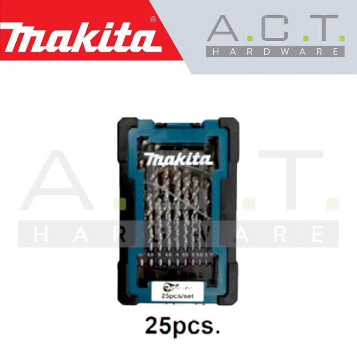 MAKITA HSS-GS METAL DRILL BIT SET (6PCS / 19PCS / 25PCS)