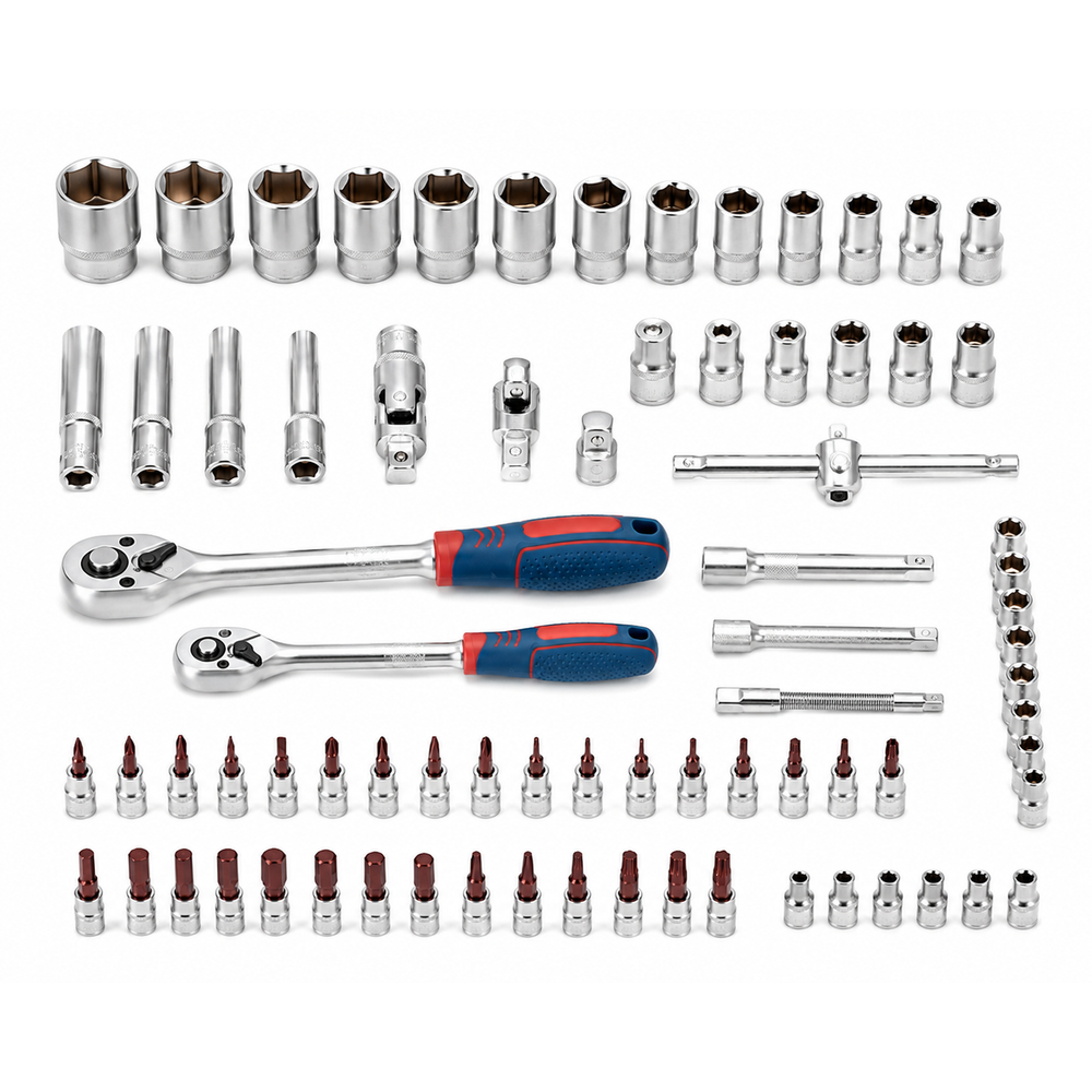 Dongcheng D034302 108 Pieces CR-V Socket Set