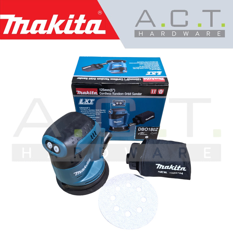 MAKITA DBO180Z CORDLESS RANDOM ORBIT POLISHER Secondary image