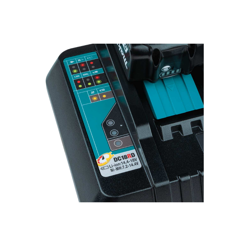 MAKITA DC18RD, 18V DUAL PORT FAST CHARGER