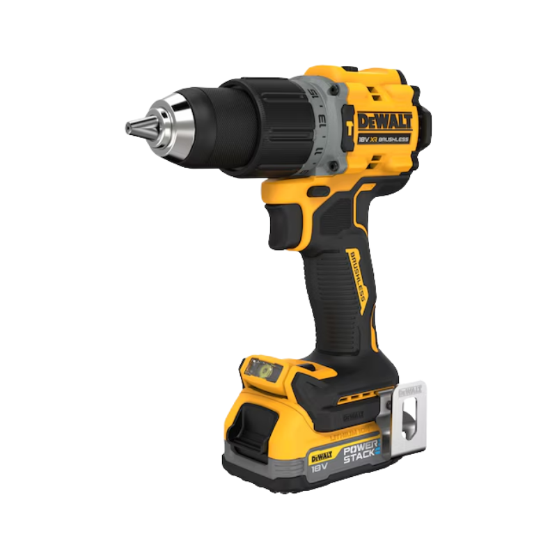 DEWALT DCD805E1T, 18V / 20VMAX BRUSHLESS HAMMER DRILL DRIVER SET (WITH POWERSTACK BATTERY)