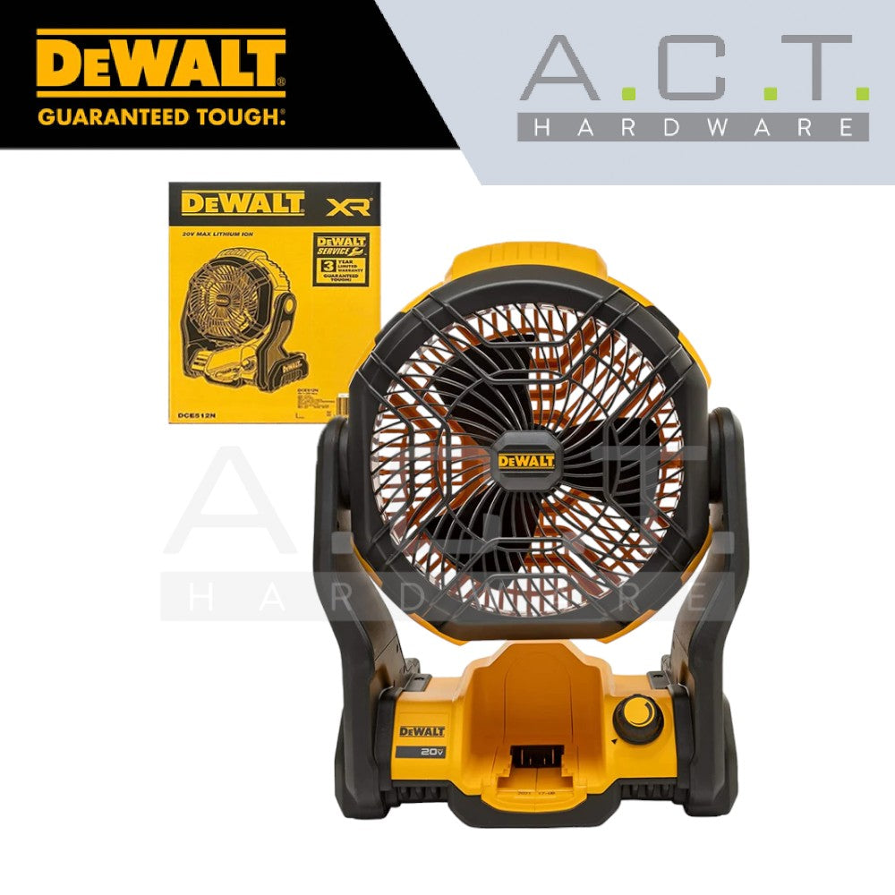 DEWALT DCE512N 20V CORDLESS JOBSITE FAN [BARE]