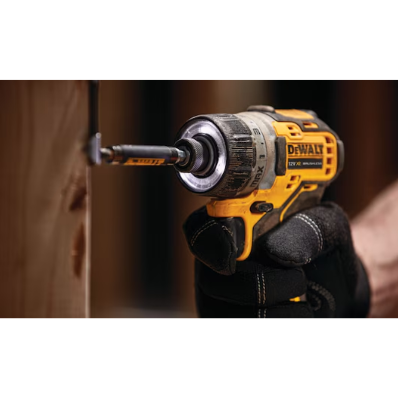 Dewalt 12V XR Brushless 1/4" Screwdriver, 8NM, 1100RPM, (2 X 2.0AH BATTERIES + 1 X CHARGER)
