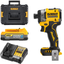 DEWALT DCF860E1T, 18V / 20VMAX BRUSHLESS 1/4" HIGH TORQUE IMPACT DRIVER SET
